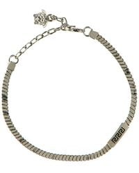 Versace - Logo Metal Bracelet - Lyst