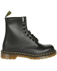 Dr. Martens Core Siano 1-eye Black Flat Shoes | Lyst