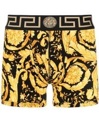 Versace - Barocco Stretch-cotton Boxers - Lyst