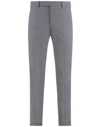 PT Torino - Dieci Stretch Wool Trousers - Lyst