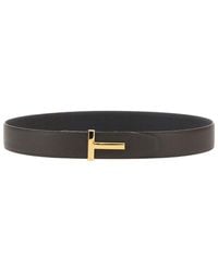Tom Ford - Reversible "T Icon" Belt - Lyst