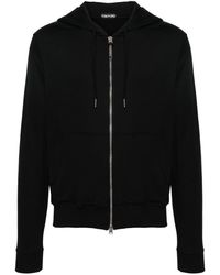 Tom Ford - Jersey Zip-Up Hoodie - Lyst