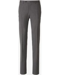 Canali - Striped Wool Trousers - Lyst