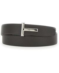 Tom Ford - Belt With T Buckle Closure - Lyst