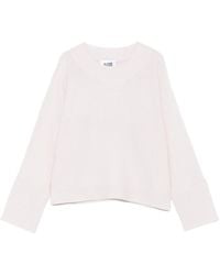 Alpha Studio - Cashmere And Wool Sweater - Lyst