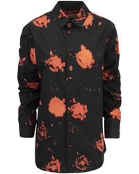 Marni - Faded Roses Poplin Print Shirt - Lyst