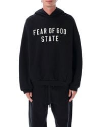 Fear Of God - 90's Fit Fleece Hoodie - Lyst