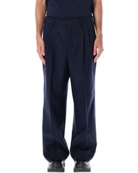 Ami Paris - Straight Fit Trousers - Lyst