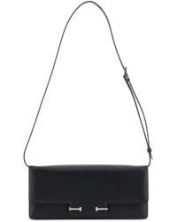 Tom Ford - Supple Grain Leather Aube E/w Shoulder Bags - Lyst
