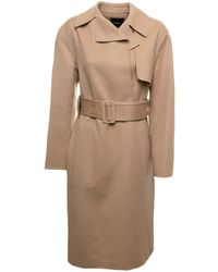 Theory - Wrap Trench Luxe New - Lyst
