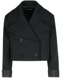 Dolce & Gabbana - Virgin Wool Blend Jacket - Lyst