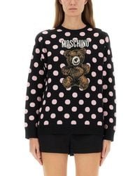 Moschino - "Teddy Polka Dots" Sweater - Lyst