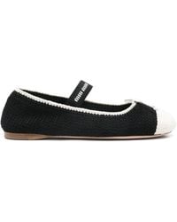 Miu Miu - Flat Shoes - Lyst