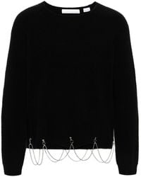 Random Identities - Crew Neck With Chain Clothing - Lyst