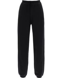 Ganni - Joggers In Cotton French Terry - Lyst