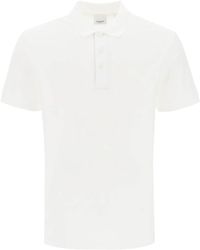Burberry - Eddie Polo Shirt In Organic Piqué - Lyst