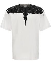 Marcelo Burlon - Icon Wings T-shirt White/black - Lyst
