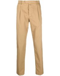 élégants et chinos Pantalons casual Homme Vêtements Pantalons décontractés Slim Fit Suit Trousers Synthétique Briglia 1949 pour homme en coloris Gris 