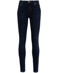 7 For All Mankind - Illusion High-waisted Skinny Jeans - Lyst
