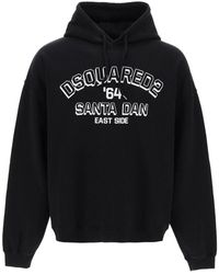 DSquared² - Hoodie With Logo Print - Lyst