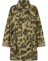 Dolce & Gabbana Jackets Military - Green
