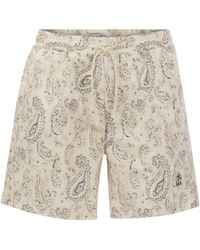 Brunello Cucinelli - Swimming Costume With Paisley Print - Lyst
