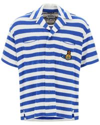 Vivienne Westwood - Striped Knit Camp Shirt - Lyst