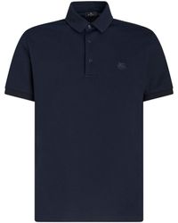 Etro - Polo Shirt With Pegasus Embroidery - Lyst