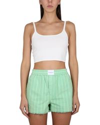 T By Alexander Wang - Cotton Tops - Lyst