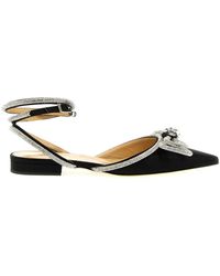 Mach & Mach - Double Bow Flat Shoes - Lyst