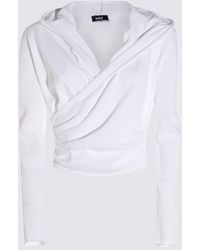 Add - White Cotton Knitwear - Lyst