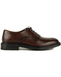 Alexander Hotto - Smooth Leather Lace-Up Tobacco - Lyst