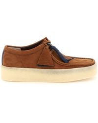 Clarks Wallabee Cup Lace-up Shoes - Brown