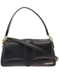 Jacquemus - 'Le Bambimou' Shoulder Bag With Magnetic Fastening And Logo Detail - Lyst