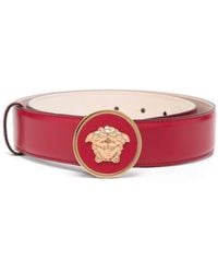 Versace - Belt H.35 Calf Leather Accessories - Lyst