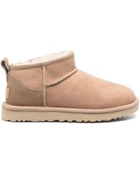 UGG Chunky Slip-on Boots - Natural