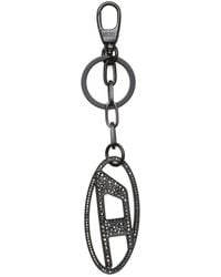DIESEL - Rhinestone Keychain - Lyst