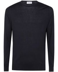 John Smedley - Hatfield Long Sleeves Crewneck Pullover - Lyst
