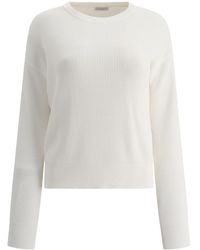 Brunello Cucinelli - English Rib Cotton Sweater - Lyst