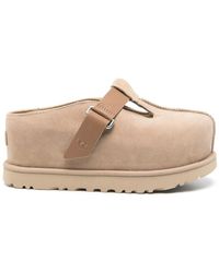 UGG - Suede Slippers - Lyst