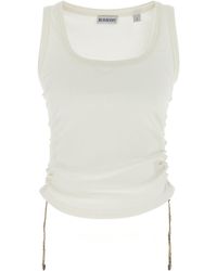 Burberry - Ruched Top - Lyst