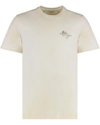 Golden Goose - T-shirt Crew Neck In Cotton - Lyst