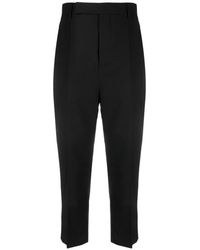 Rick Owens - Straight-leg Cropped Trousers - Lyst