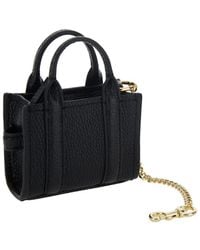 Marc Jacobs - 'The Nano Tote Bag' Key-Chain With Embossed Logo - Lyst