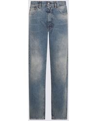 Maison Margiela - Denim Wide Leg Jeans - Lyst
