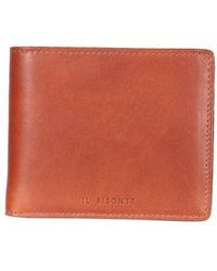 Il Bisonte - Leather Bifold Wallet - Lyst
