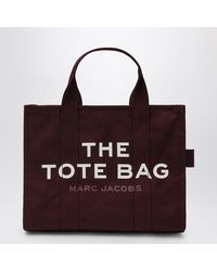 Marc Jacobs - Medium Dark Plum Canvas Tote Bag - Lyst