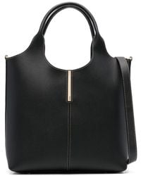Tod's - Small Leather Tote Shopping Bag - Lyst