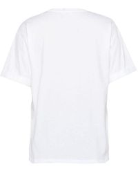 Elisabetta Franchi - Logo T-Shirt - Lyst