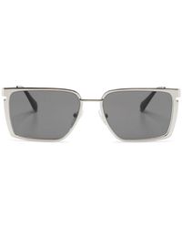 Off-White c/o Virgil Abloh - Off- Yoder Rectangle-Frame Sunglasses - Lyst